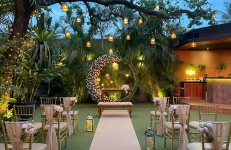 Multi day resort destination wedding venue setup in ECR & Mahabalipuram by Pranaya Weddings

