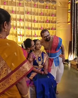 Video testimonial thumbnail: Ramya weds Srivatsan